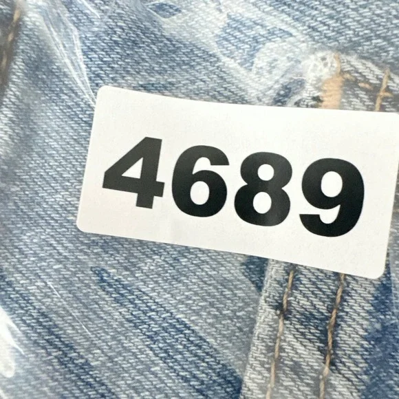 Levis 505 Regular Fit Straight Leg Light Wash Blue Stretch Jeans Mens 32x32 - Picture 11 of 11